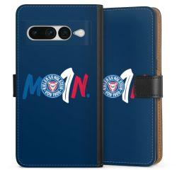 Sideflip mit langer Lasche schwarz