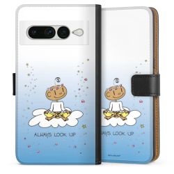 Sideflip mit langer Lasche schwarz