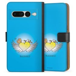 Sideflip mit langer Lasche schwarz