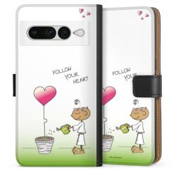 Sideflip mit langer Lasche schwarz