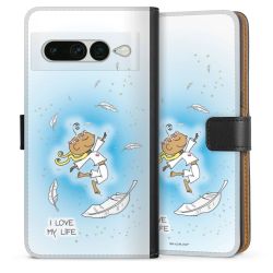 Sideflip mit langer Lasche schwarz