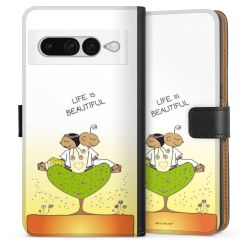 Sideflip mit langer Lasche schwarz