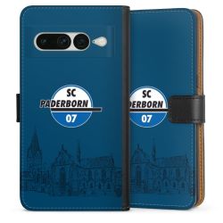 Sideflip mit langer Lasche schwarz