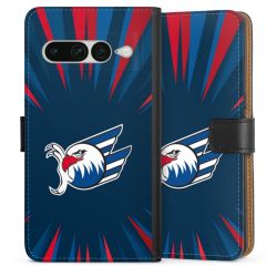 Sideflip mit langer Lasche schwarz