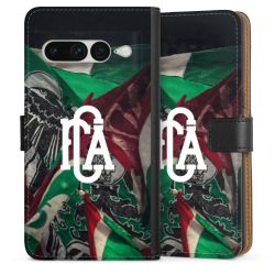 Sideflip mit langer Lasche schwarz