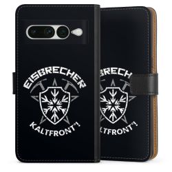 Sideflip mit langer Lasche schwarz