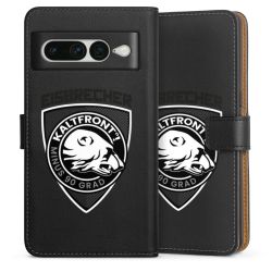 Sideflip mit langer Lasche schwarz