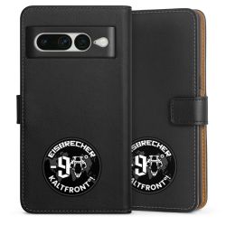 Sideflip mit langer Lasche schwarz