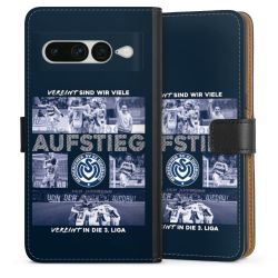 Sideflip mit langer Lasche schwarz