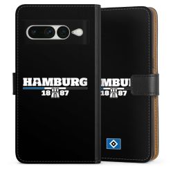 Sideflip mit langer Lasche schwarz