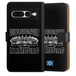 Sideflip mit langer Lasche schwarz