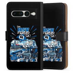 Sideflip mit langer Lasche schwarz