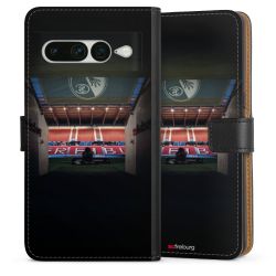 Sideflip mit langer Lasche schwarz