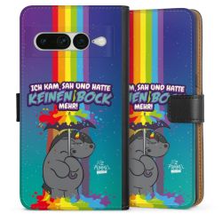 Sideflip mit langer Lasche schwarz