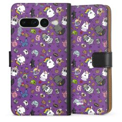 Sideflip mit langer Lasche schwarz