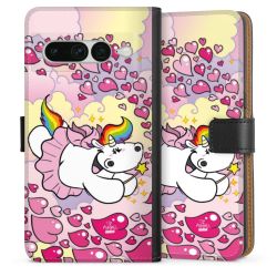 Sideflip mit langer Lasche schwarz