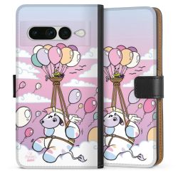 Sideflip mit langer Lasche schwarz