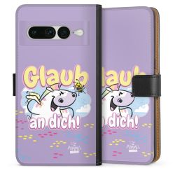 Sideflip mit langer Lasche schwarz