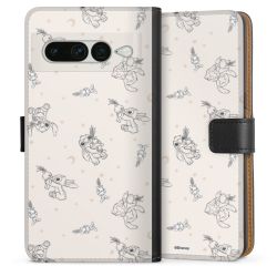 Sideflip mit langer Lasche schwarz