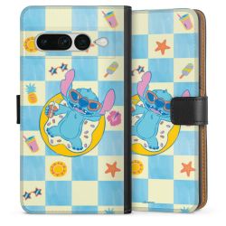 Sideflip mit langer Lasche schwarz