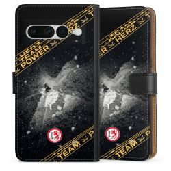 Sideflip mit langer Lasche schwarz