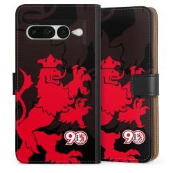 Sideflip mit langer Lasche schwarz