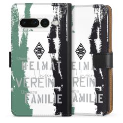 Sideflip mit langer Lasche schwarz