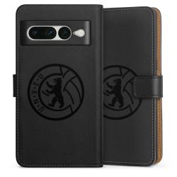 Sideflip mit langer Lasche schwarz