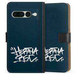 Sideflip mit langer Lasche schwarz