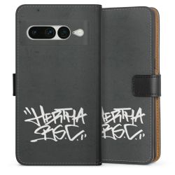 Sideflip mit langer Lasche schwarz