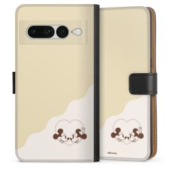 Sideflip mit langer Lasche schwarz