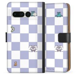 Sideflip mit langer Lasche schwarz