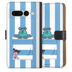 Sideflip mit langer Lasche schwarz