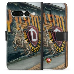 Sideflip mit langer Lasche schwarz