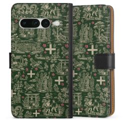 Sideflip mit langer Lasche schwarz