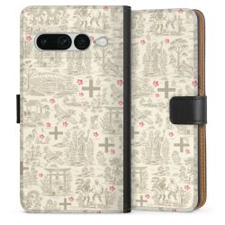 Sideflip mit langer Lasche schwarz