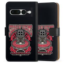 Sideflip mit langer Lasche schwarz