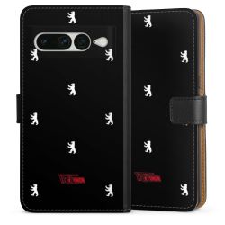 Sideflip mit langer Lasche schwarz