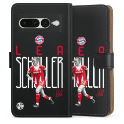 Sideflip mit langer Lasche schwarz