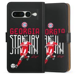 Sideflip mit langer Lasche schwarz