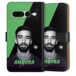 Sideflip mit langer Lasche schwarz