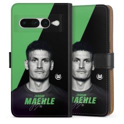 Sideflip mit langer Lasche schwarz