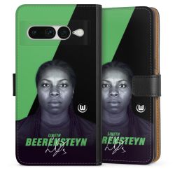 Sideflip mit langer Lasche schwarz