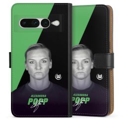 Sideflip mit langer Lasche schwarz