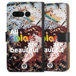 Sideflip mit langer Lasche schwarz