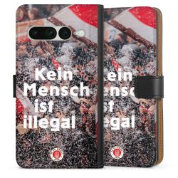 Sideflip mit langer Lasche schwarz