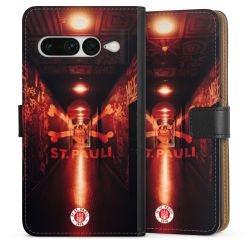 Sideflip mit langer Lasche schwarz