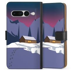 Sideflip Fodral med flap svart