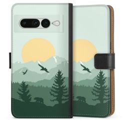 Sideflip Fodral med flap svart