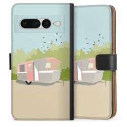 Sideflip Fodral med flap svart